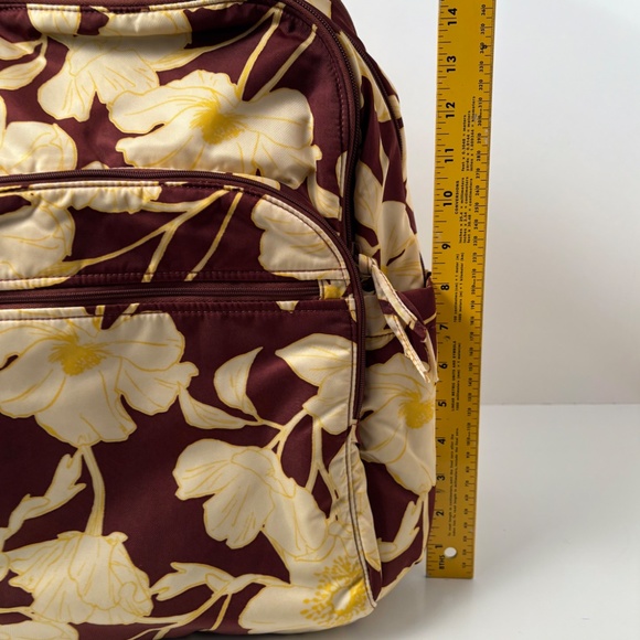 Vera Bradley Bancroft Backpack – Scattered Anemones Pattern (NEW with Tags) - Picture 11 of 11
